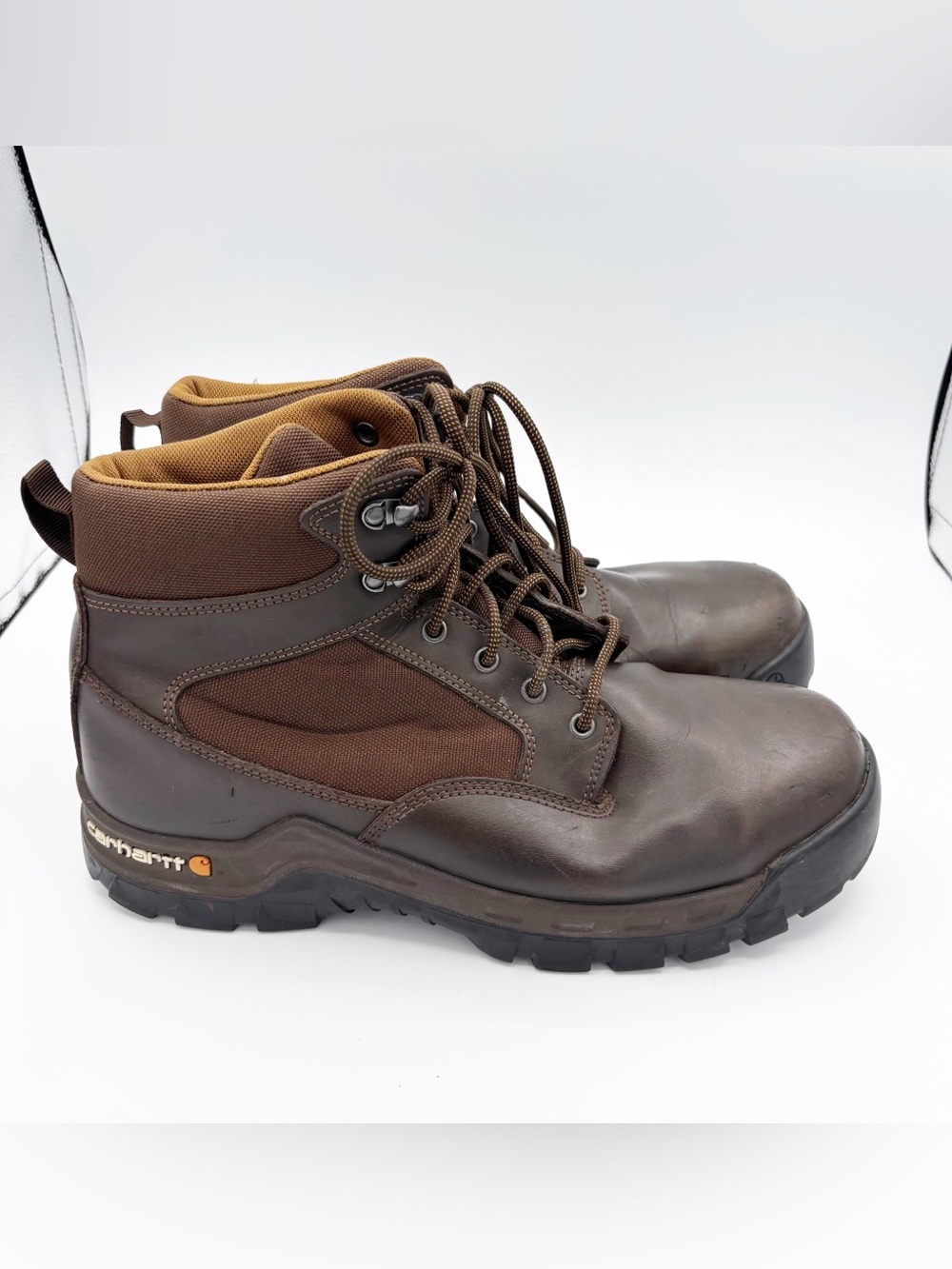 Carhartt Safety Toe Leather Work Boots